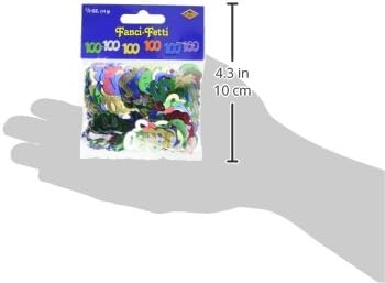 Fanci-Fetti 100 Silhouettes (multi-color) Party Accessory (1 count) (.5 Oz/Pkg)