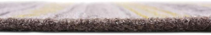Alfa Rich 4x6 Yellow Gray White Washable Area Rugs for Living Room Bedroom Kitchen Cotton Decor Rug