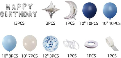 Balloon Arch Kit - Birthday & Holiday Decorations, Party Supplies for Boys, Girls, Mother's Day, Festivals (58pcs)