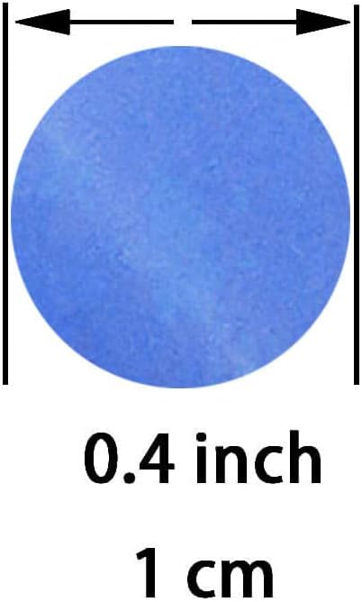 Blue Metallic Foil Round Table Confetti Decor Circle Dots Mylar Table Scatter Confetti Under the Sea Baby Shower Birthday Wedding Bachelorette Graduation Party Confetti Decorations, 60g