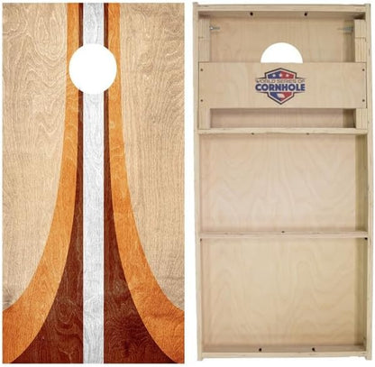 World Series of Cornhole Official Regulation Size Cornhole Boards – Durable All-Wood Construction Bean Bag Toss Set | Rugged Outdoor Game for Tournaments, BBQs, & Backyard Battles