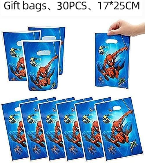 Losede 30pcs Birthday Party Gift Bags Candy Bags Goody Bags Birthday Party Supplies Decorations (Style 3)