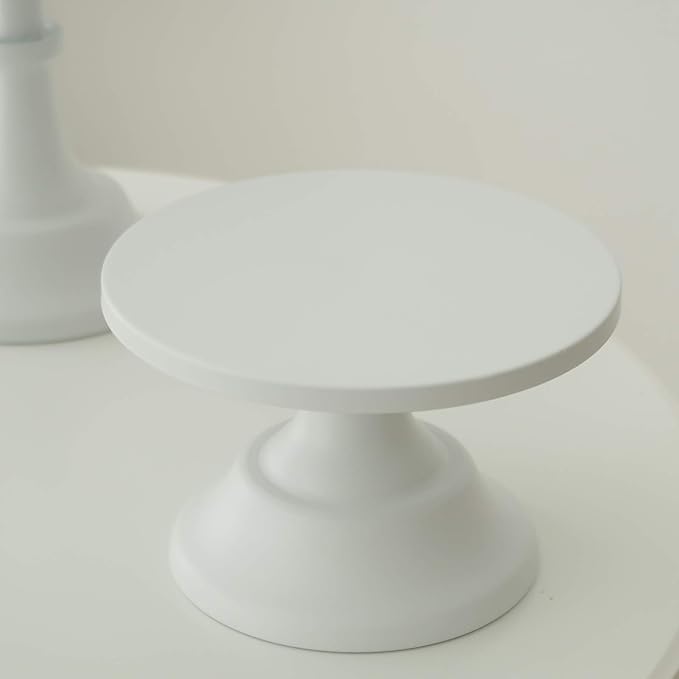 3-Set Cake Stands, White Dessert Display Plate Cupcake Stands for Baby Shower Wedding Birthday Party Celebration Home Decor