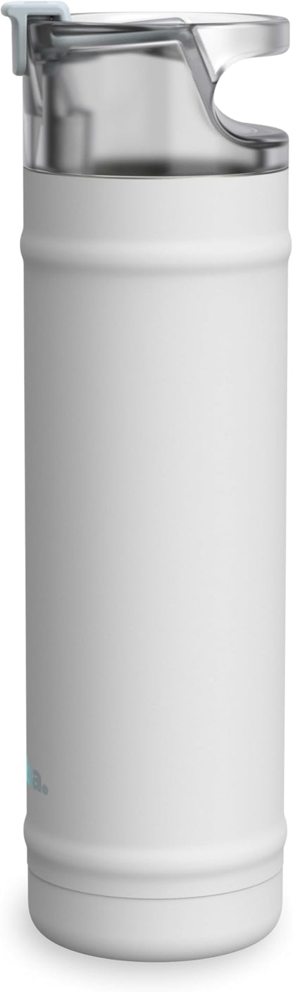 bubba 24 oz Dualsip Insulated Stainless Steel Water Bottle with Straw - Reusable, Leakproof, Lightweight, Dishwasher Safe, Lead-Free and BPA-Free, Fresh Kicks