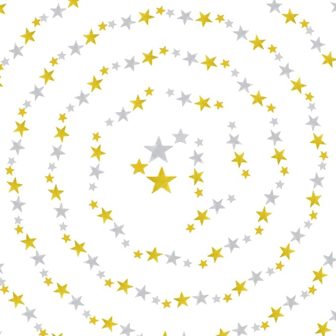 60g/2.1oz Foil Star Confetti Glitter Mixed Pack Metallic Foil Table Confetti Sparkle Sequins for Wedding,Party Decoration(Gold+Silver)
