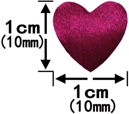 Burgundy Heart Table Confetti - Foil Metallic Heart Shaped Confetti Valentines Day Glitter Mylar Confetti Heart Sequin Wedding Anniversary Baby Shower Birthday Table Scatter Confetti Decorations, 60g