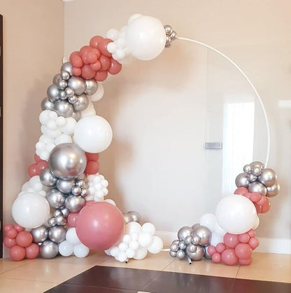 Dusty Pink Balloons 85Pcs Vintage Dusty Pink Balloon Garland Arch Kit 5/10/12/18 Inch Matte Latex Dusty Pink Balloons Different Sizes as Birthday Baby Shower Wedding Bridal Shower Party Decorations