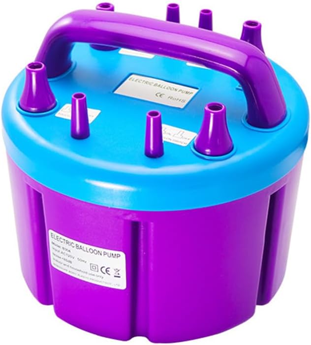 4 Nozzles Electric Balloon Pump Portable 110V 900W Electric Balloon Blower Air Pump Balloons Inflator for Balloon Decoration,Balloon Arch, Balloon Column Stand, Party