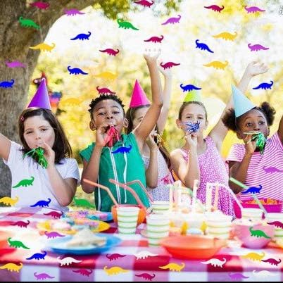 Confetti Dinosaur Confetti Dino for Birthday Baby Shower Party Table Favor Metallic Foil Scatter or DIY(Dinosaur)