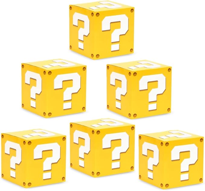 Video Game Treat Box 24 PCS Party Favor Boxes Party Supplies for Video Game Theme Party Decorations