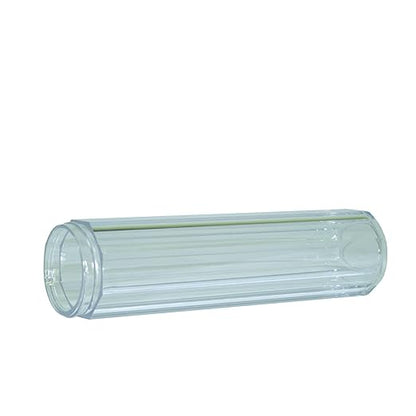 Service Ideas MWP19SB Clear Pitcher with Removable Ice Tube, BPA-Free MS Plastic, 1.9 Liter (64 ounce) Smooth Body