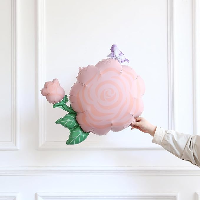 Spring Butterfly Birthday Party Decorations, 154Pcs Daisy Flower Pink Purple Balloons Arch Garland Kit with Butterfly Foil Balloons for Baby Shower Garden Tea Party Wedding Supplies