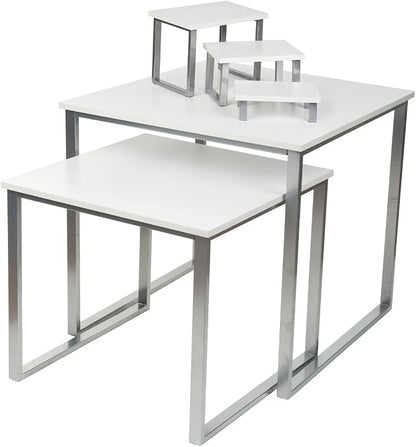 Displays2go Set of 2 Nesting Tables