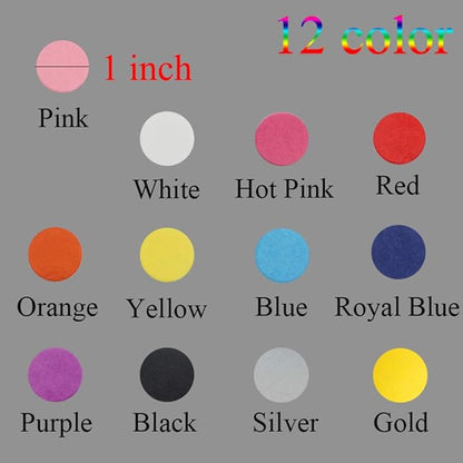 Pink Confetti 1 inch Biodegradable Confetti 5000 pcs for Table Wedding Birthday Party Decoration