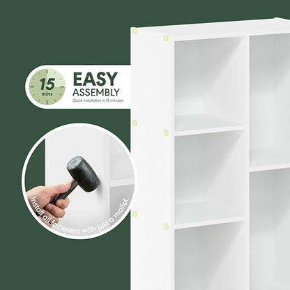 Furinno Luder 5-Cube No Tool Assembly Open Shelf