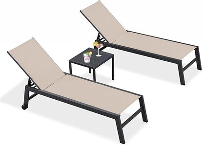 PURPLE LEAF Outdoor Chaise Lounge