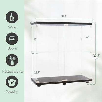 FANYUSHOW Glass Display Cabinet