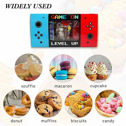Shescrzionu Video Game Party Favors Boxes 12 PCS-Perfect Party Favor Boxes with Window,Game On Birthday Decorations Video Game Birthday Decorations,Game Bags Aa03