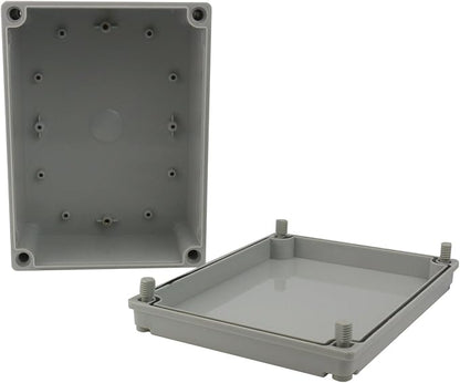 Ogrmar Plastic Dustproof IP65 Junction Box DIY Case Enclosure (8"x 6"x 4")