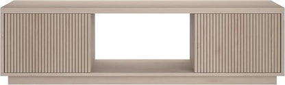Henn&Hart Fluted TV Stand for TVs up to 65"