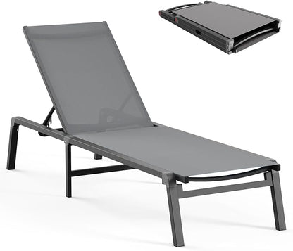 Aluminum Chaise Lounge Ourdoor