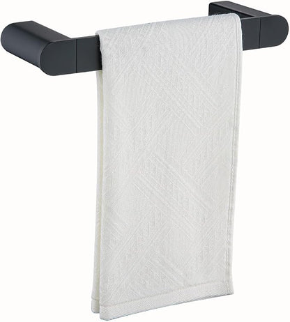 RANDOM Matte Black Towel Bar for Bathroom Kitchen 9 Inches Hand Towel Holder SUS304 Stainless Steel Towel Rack Kitchen Rag Towel Rod Wall Mounted.96026-2-9MB