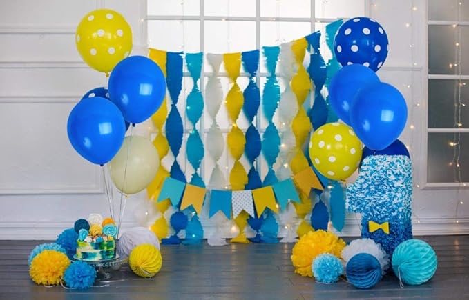Treasures Gifted Matte Royal Blue Balloons 72 Pack - Premium Navy Blue Balloons - 12 Inch Latex Party Decorations - Party Supplies - Globos Azul