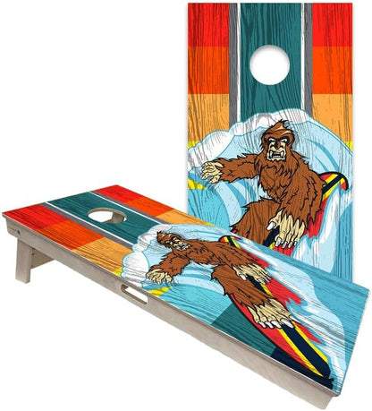 World Series of Cornhole Official Regulation Size Cornhole Boards – Durable All-Wood Construction Bean Bag Toss Set | Rugged Outdoor Game for Tournaments, BBQs, & Backyard Battles