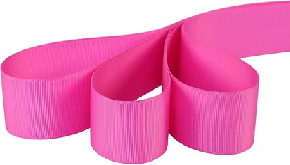 Ribbonitlux 1.5" Wide Solid Grosgrain Ribbon 25 Yards (183-Garden Rose）, Set for Gift Wrapping, Party Decor, Sewing Applications, Wedding and Craft