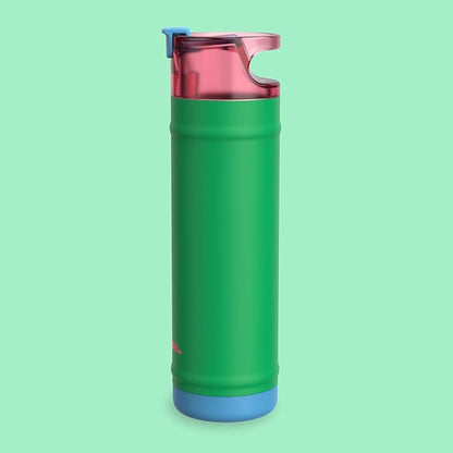 bubba 24 oz Dualsip Insulated Stainless Steel Water Bottle with Straw - Reusable, Leakproof, Lightweight, Dishwasher Safe, Lead-Free and BPA-Free, Fresh Serve