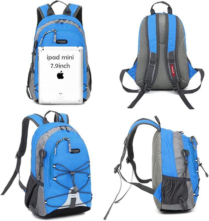 10L Small Hiking Backpack for Kids Ages 3-6 Girls Boys Under 4 feet, Mini Waterproof Outdoor Sport Travel Camping Daypack