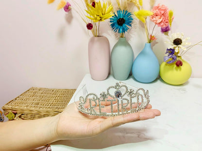 JETKONG Retirement Party Decorations Retired Tiara/Crown, Retired Sash for Women Retirement Gifts, Retirement Party Supplies, Gifts, Favors (Silver)