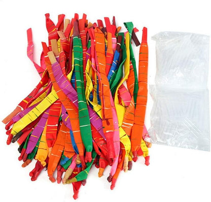 Xbling Long Balloons For Balloon Animals Twisting Balloons - 100pcs Balloon Animal Kit 260q Balloons Magic Balloons for Birthday Party Decorations
