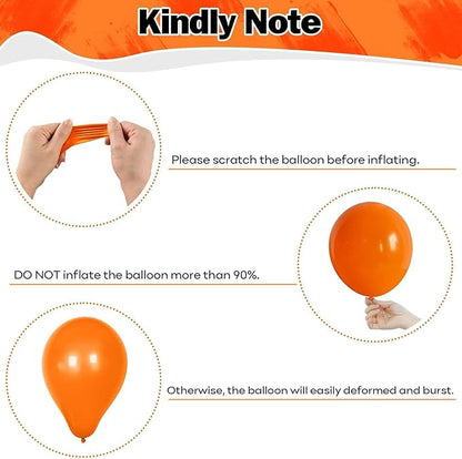 Black Orange Balloons 12 Inch Black Orange Silver Confetti Balloons Halloween Trick or Treat Balloon for Boys Men Basketball Graduation Bachelorette Baby Shower Birthday Party Decorations, 35 Pcs