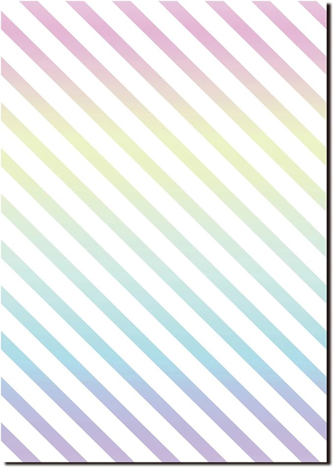 Magical Unicorn Birthday Invitations, Glitter Unicorn Invitations with Envelopes for Kids Birthday (24 Pack)
