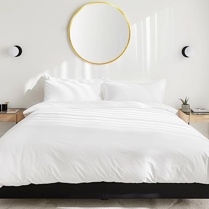 Gold Round Mirror, Circle Mirror 24 inch, Gold Round Bathroom Mirrors, Circle Wall Mirrors for Bathroom, Living Room, Hallway, Vanity, Over Sink, Mantel