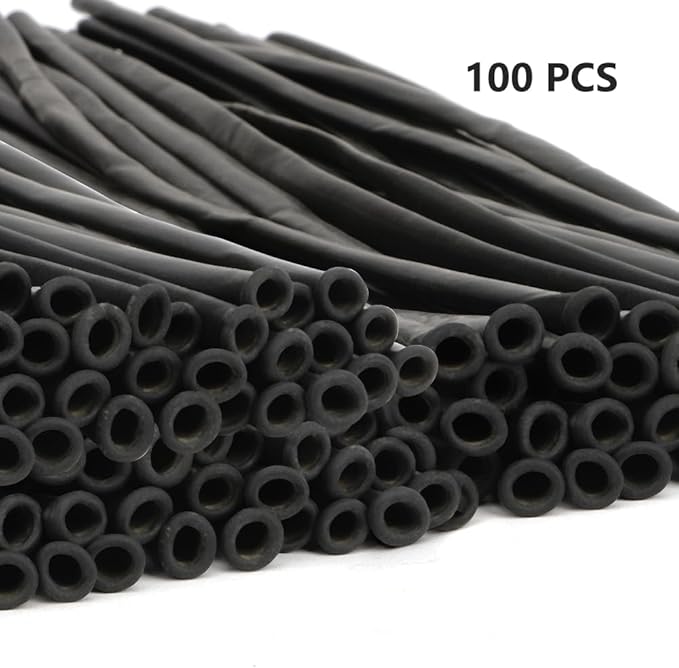 Black Balloons 100 Pcs - 260 Long Balloons for Tying Arch, Twisting & Decorating Birthdays, Halloween, Weddings & More