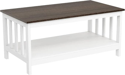 ChooChoo Farmhouse Coffee Table, 40 Inch