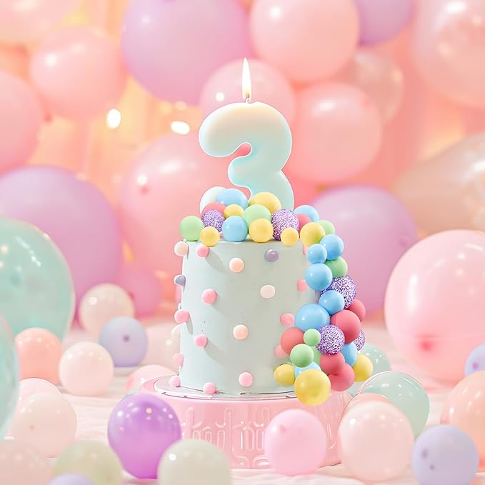 60Pcs Glitter Cake Balls Decorations Foam Cake Topper Balls Mini Balloon Cupcake Toppers for Cake Decorating Birthday Baby Shower Party (Glitter Candy Color)