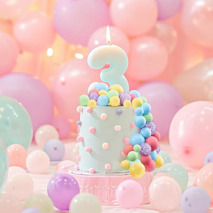 60Pcs Glitter Cake Balls Decorations Foam Cake Topper Balls Mini Balloon Cupcake Toppers for Cake Decorating Birthday Baby Shower Party (Glitter Candy Color)