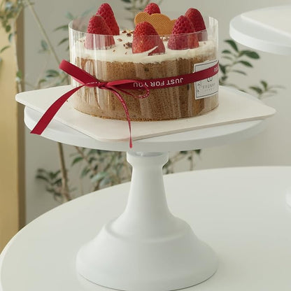 3-Set Cake Stands, White Dessert Display Plate Cupcake Stands for Baby Shower Wedding Birthday Party Celebration Home Decor