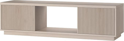Henn&Hart Fluted TV Stand for TVs up to 65"