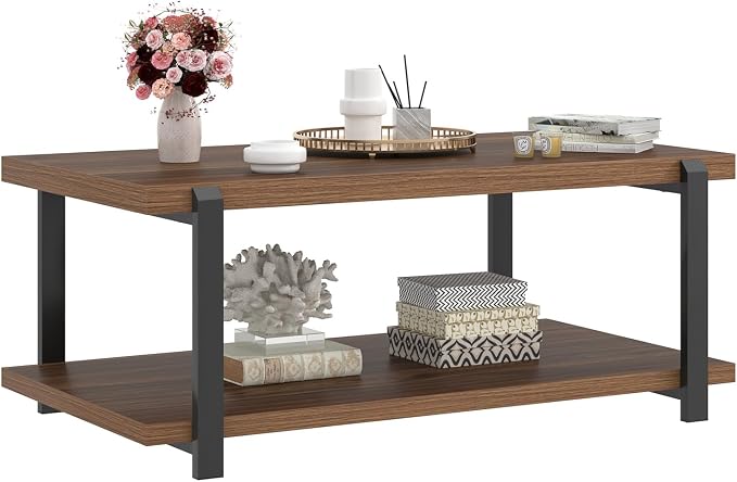 FOLUBAN Modern Coffee Table