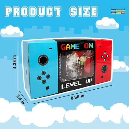 Shescrzionu Video Game Party Favors Boxes 12 PCS-Perfect Party Favor Boxes with Window,Game On Birthday Decorations Video Game Birthday Decorations,Game Bags Aa03