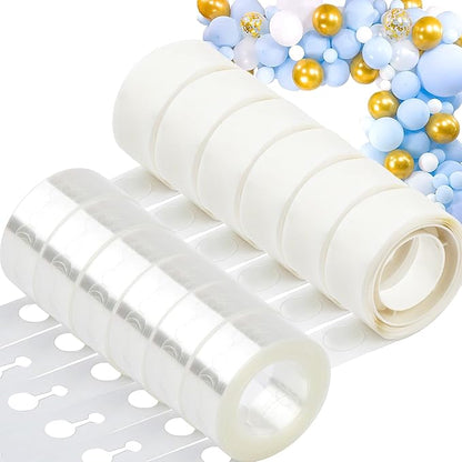 Balloon Arch Kit With Strip, 200 Glue Dots, 32.8Ft Tape for Birthday, Graduation, Wedding, Baby Shower Wall Decorations