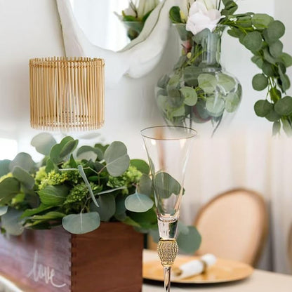 Sggvecsy 8Pcs Artificial Eucalyptus Garland Greenery Leaves Silk Vines Silver Dollar Leaves Faux Leaf Plants for Wedding Wall Table Party Home Fireplace Bedroom Decor