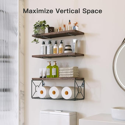 Amada Bathroom Shelves Over Toilet