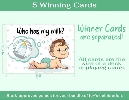 Party Hearty Baby Shower Games for Girl and Boy, 40 Emoji Scratch Off Lottery Tickets, Baby Games Ideas, Scratch Off Game
