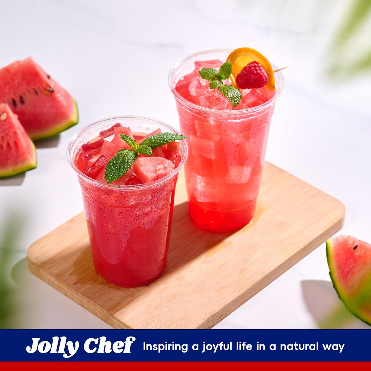 JOLLY CHEF 16 oz Clear Plastic Cups, 1000 Pack Disposable Plastic Cups, Party Drinking Cups Perfect for Water, Cold Coffee, Beer, Shakes, Smoothies, Juices, Beer, Iced Tea