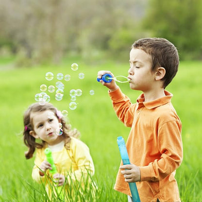 Bubble Wand, 14" Big Bubble Wand Set(14 Pack 7 Colour), Non-Toxic Smelless Bubble Toy for Kids Child Birthday Party Favor Wedding Summer Outdoor Activity Bathroom Bath Toys, by MAPIXO